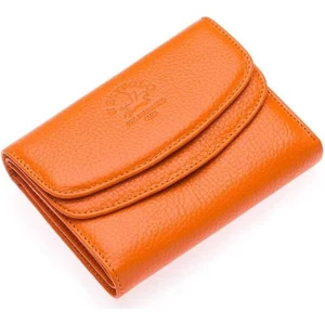 West Polo  Deri Turuncu Kadın Cüzdan