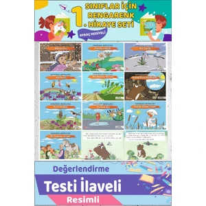 1.sınıf Okumayı Sevdiren 10 Lu Hikaye Seti 8 (16 Sayfa)