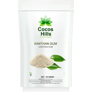 Cocos Hills Xanthan Gum Gluten Free ( Glütensiz Ksantan Gam ) 25 gram