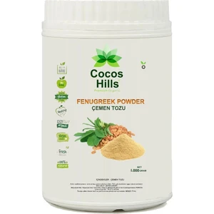 Cocos Hills Fenugreek Powder Çemen Tozu 1.000 Gram