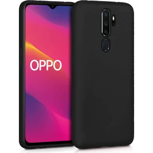 Piyasa Sepeti Oppo A5 2020 Premium Silikon Kılıf Siyah