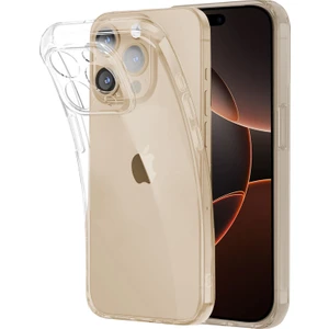 Apple iPhone 16 Pro Max Kılıf Şeffaf Kamera Korumalı Esnek Yumuşak Silikon