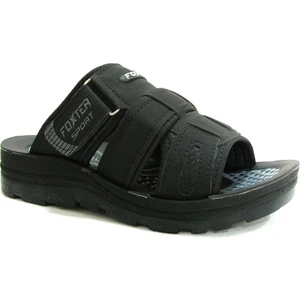 Siyah Cırtlı Tank Anatomik Comfort Terlik