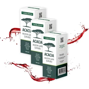 Tabib Lokman Acacia Akasya Gamı Şurubu 230 ml x 3 Adet