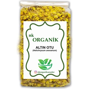 Nk Organik Altın Otu Ölmez Çiçek Doğal 50 gr