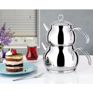 Küre Büyük Metalkulp Çaydanlık