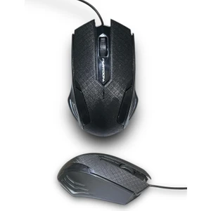 USB Girişli Kablolu Optik Mouse Fare