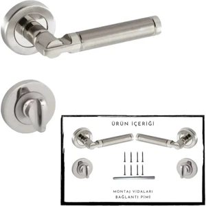 Kapı Kolu Domino Çember Rozetli Wc-Banyo