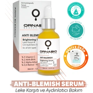 Anti-Blemish Bakım Serumu - Vitamin C Aha-Bha - Alpha - Arbutin Retinol