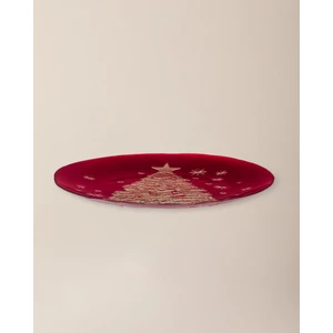 Madame Coco Manarola Servis Tabağı - Kırmızı