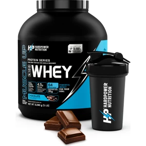 Hardpower Nutrition Whey Protein 2.240 G Kas Yapılanmasına Yardımcı Protein Tozu (Çikolata Aromalı)