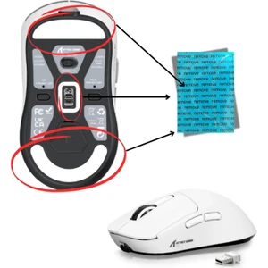Ulu Games Attack Shark X3 ve X3 Pro Için Yedek Skates
