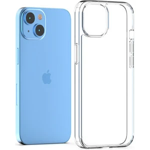 iPhone 14 Kılıf Tam Koruma Sağlayan Sert Avila Premium Şeffaf Tank Kapak