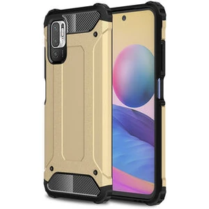 Poco M3 Pro Kılıf Darbelere Dayanıklı Çift Katmanlı Alvika Premium Sert Silikon Kapak