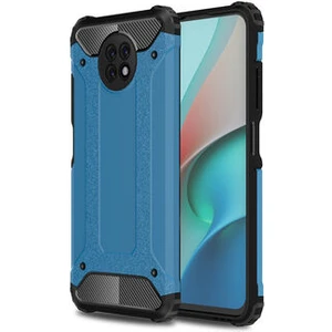 Redmi Note 9 5g Kılıf Darbelere Dayanıklı Çift Katmanlı Alvika Premium Sert Silikon Kapak