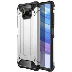 Poco X3 Pro Kılıf Darbelere Dayanıklı Çift Katmanlı Alvika Premium Sert Silikon Kapak