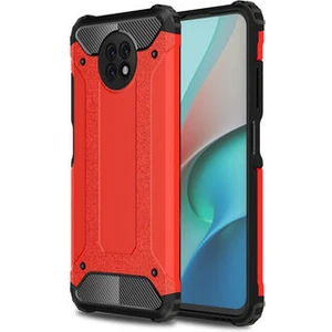 Redmi Note 9t Kılıf Darbelere Dayanıklı Çift Katmanlı Alvika Premium Sert Silikon Kapak