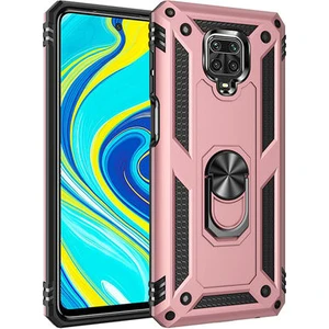 Redmi Note 9 Pro Kılıf Tam Koruma Çift Katmanlı Ibiza Sert Silikon Kapak