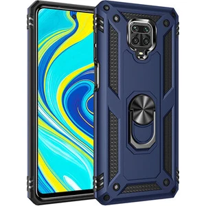 Redmi Note 9 Pro Kılıf Tam Koruma Çift Katmanlı Ibiza Sert Silikon Kapak