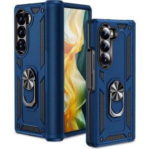 Samsung Galaxy Z Fold 6 Kılıf Tam Koruma Çift Katmanlı Ibiza Sert Silikon Kapak