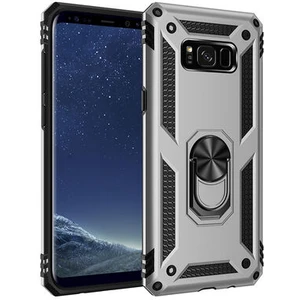 Samsung Galaxy S8 Plus Kılıf Tam Koruma Çift Katmanlı Ibiza Sert Silikon Kapak