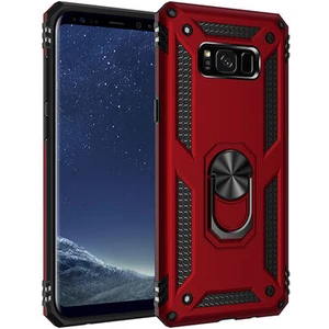 Samsung Galaxy S8 Plus Kılıf Tam Koruma Çift Katmanlı Ibiza Sert Silikon Kapak