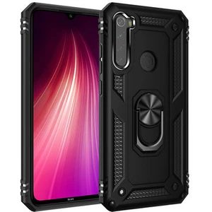 Redmi Note 8 Kılıf Tam Koruma Çift Katmanlı Ibiza Sert Silikon Kapak