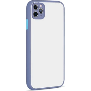 iPhone 11 Pro Max Kılıf Sade Mat Görünümlü Vulcan Silikon Kapak