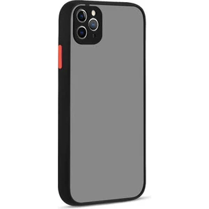 Apple iPhone 11 Pro Max Kılıf Sade Mat Görünümlü Vulcan Silikon Kapak