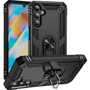 Samsung Galaxy A15 Kılıf Tam Koruma Çift Katmanlı Ibiza Sert Silikon Kapak