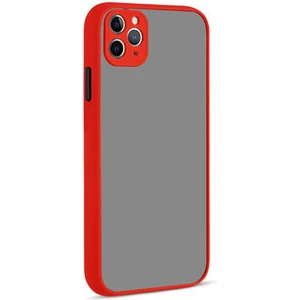 Apple iPhone 11 Pro Max Kılıf Sade Mat Görünümlü Vulcan Silikon Kapak