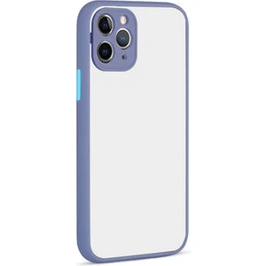 iPhone 12 Pro Max Kılıf Sade Mat Görünümlü Vulcan Silikon Kapak