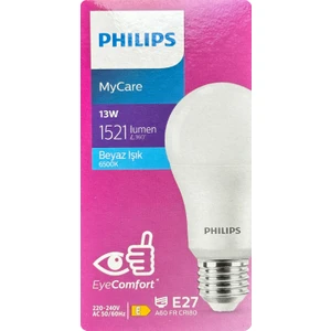 13W (100W) 6500K (Beyaz Işık) E27 Duylu LED Ampul