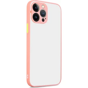 Apple iPhone 13 Pro Max Kılıf Sade Mat Görünümlü Vulcan Silikon Kapak