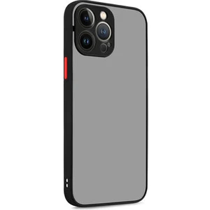 Apple iPhone 13 Pro Max Kılıf Sade Mat Görünümlü Vulcan Silikon Kapak
