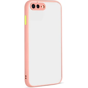 Apple iPhone 8 Plus Kılıf Sade Mat Görünümlü Vulcan Silikon Kapak