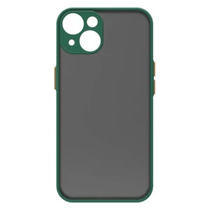 iPhone 14 Kılıf Sade Mat Görünümlü Vulcan Silikon Kapak