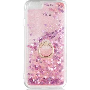 Apple iPhone 6s Kılıf Yüzüklü ve Sıvılı Şık Diana Premium Silikon Kapak