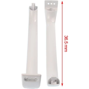 2 Adet Bosch Buzdolabı Alt ve Üst Kapı Kolu Kol Takımı (Beyaz) KG0012563