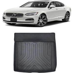 Volvo S90 2016 Sonrası  3D Bagaj Havuzu Siyah