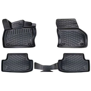 Seat Leon Manuel Vites  2021 ve Sonrası   3D Havuzlu Paspas Siyah (Yeni Leon)