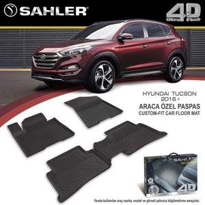 Hyundai Tucson 2016-2020 SAHLER 4.5D Premium Havuzlu Oto Paspas- Tucson