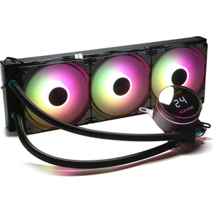 Freezer W362 2025 Edition 360MM 3X12CM Argb LED Fan + Sıcaklık Göstergeli Pompalı, 300W Tdp, LGA1700 - Am5 Uyumlu Sıvı Soğutma Sistemi (DKCCW362)