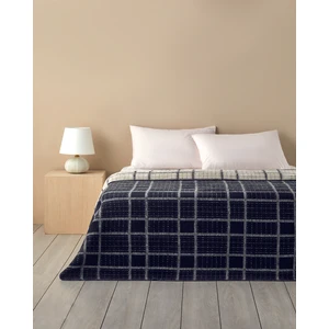 English Home Intense Stripe Pamuklu King Size Battaniye 220 x 240  cm  Siyah