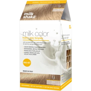 Milk_shake  Milk Color Eko-Kit Saç Boyası Sarı 9