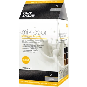 Milk_shake  Milk Color Eko-Kit Saç Boyası Koyu Kestane 3