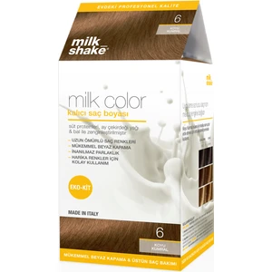 Milk- Shake Milk Color Kalıcı Saç Boyası 6 Koyu Kumral