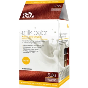 Milk_shake Milk Color Eko-Kit Saç Boyası Açık Kestane Yoğun Kızıl 5.66