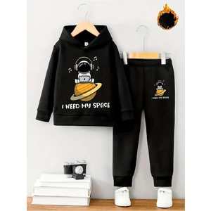 Kışlık Kız Erkek Çocuk Eşofman Takımı 5 6 7 8 9 10 11 12 Yaş Unisex