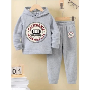 Kışlık Kız Erkek Çocuk Eşofman Takımı 5 6 7 8 9 10 11 12 Yaş Unisex